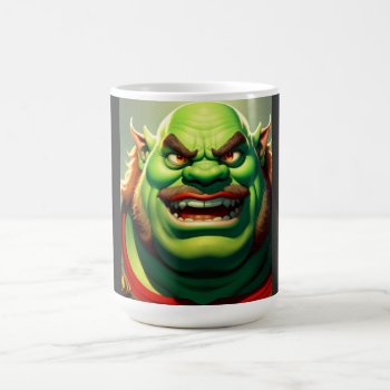 Smiling Ogre  Coffee Mug by Theraven14 at Zazzle
