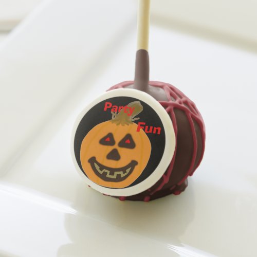 Smiling Orange Pumpkin Halloween Party Fun Favor