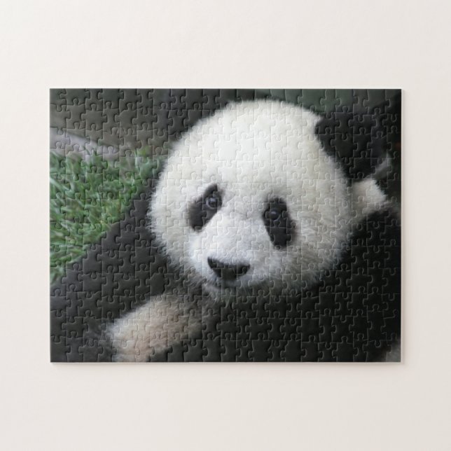 Smiling Panda Bear Jigsaw Puzzle (Horizontal)