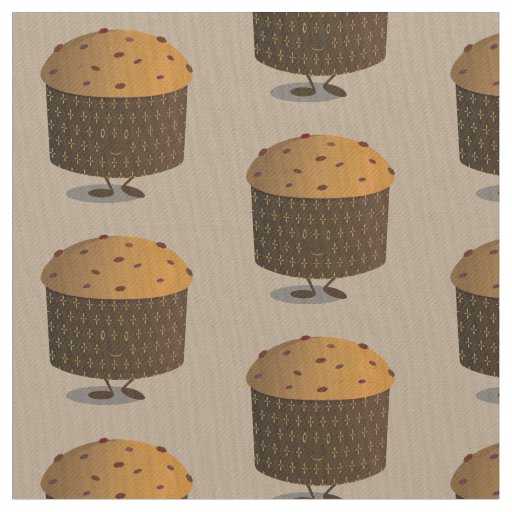 Smiling Panettone Fabric