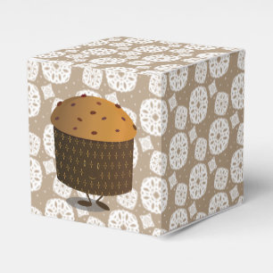 Smiling Panettone Favor Boxes