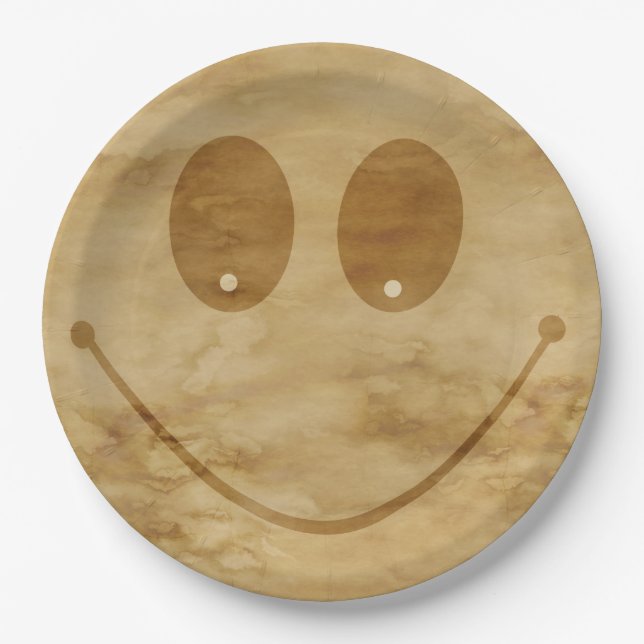 Smiling Paper Plates (Front)