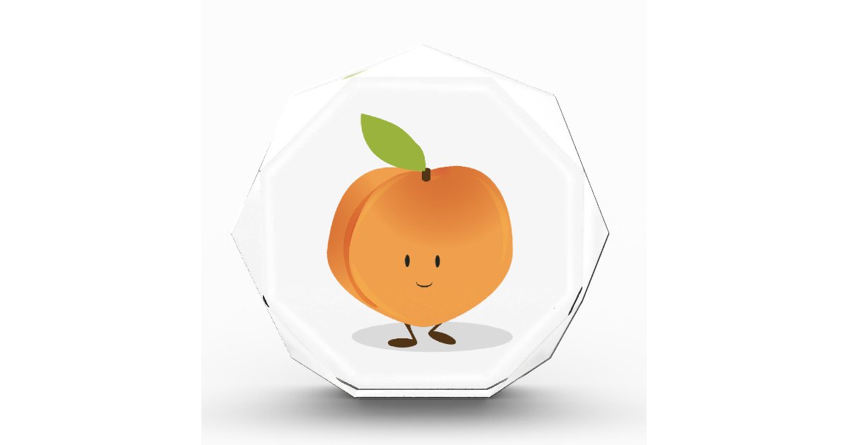 Smiling Peach Award Zazzle