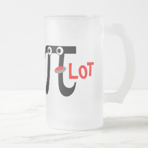 Smiling PI-LOT Frosted Glass Mug