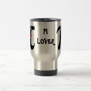 Smiling Pi LOVER Aluminum Travel Mug