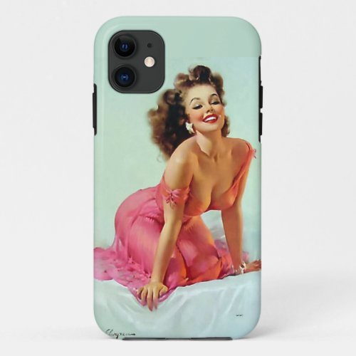 Smiling Pin Up iPhone 11 Case