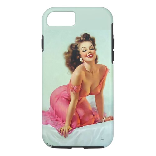 Smiling Pin Up iPhone 87 Case