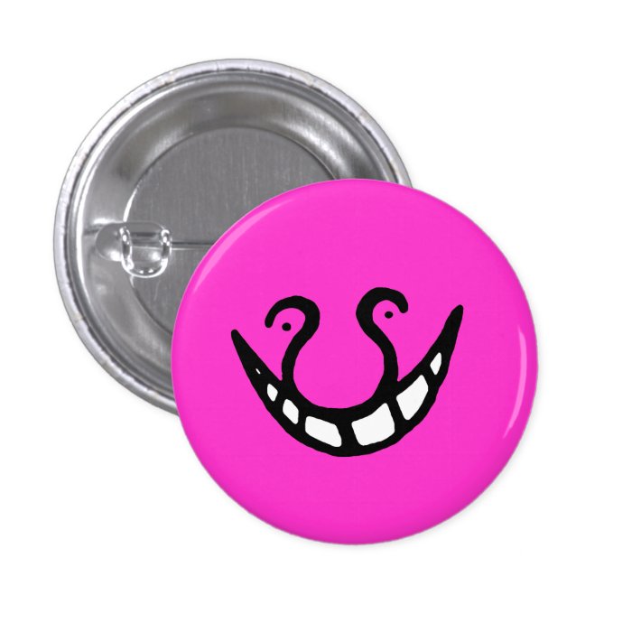 Smiling Pinback Buttons