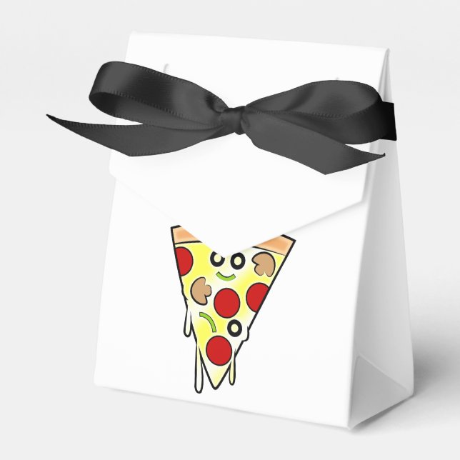 Smiling Pizza Slice Goody Box (Front Side)