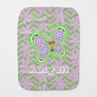 Smiling Polka Dotted Butterfly