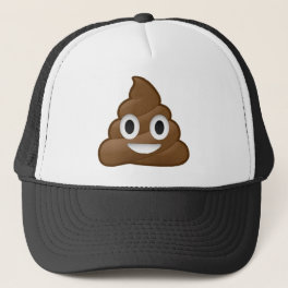 Smiling Poop Emoji Trucker Hat