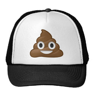 Smiling Poop Emoji Trucker Hat