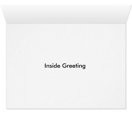 Smiling Ray Card (Inside Horizontal (Bottom))