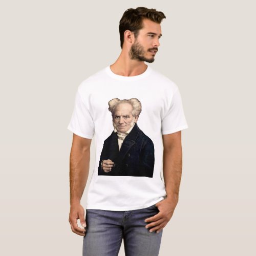 Smiling Schopenhauer T_Shirt