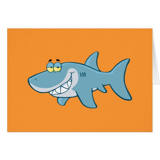Smiling Shark Cards (Front Horizontal)