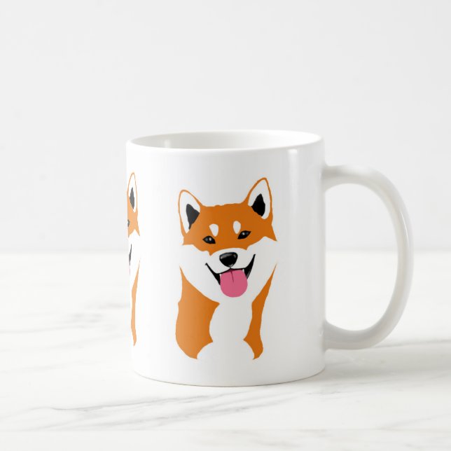 Smiling Shiba cup inu (Right)