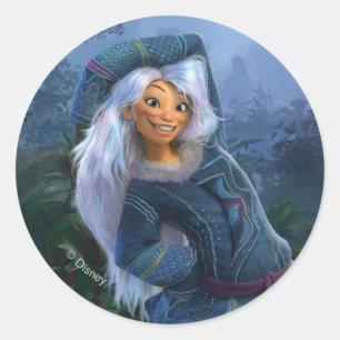 Smiling Sisu Classic Round Sticker