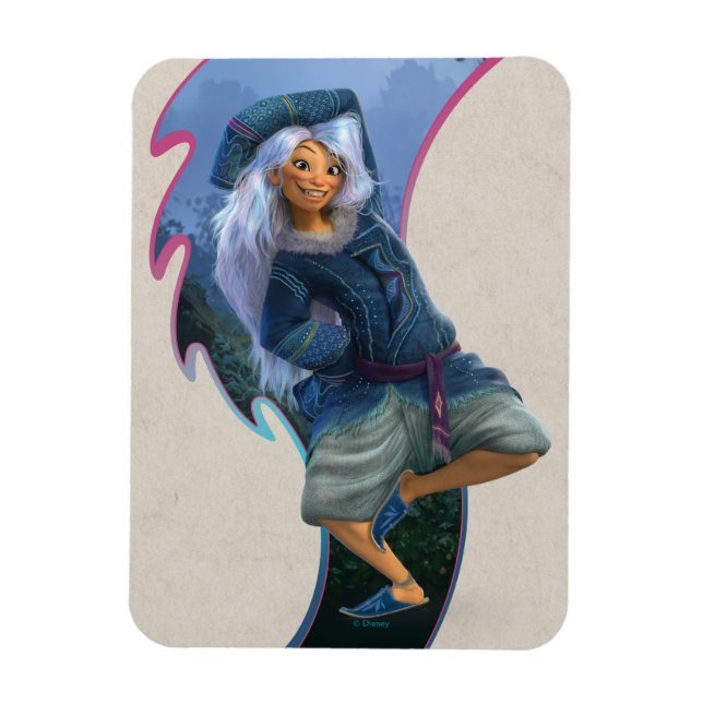 Smiling Sisu Magnet (Vertical)