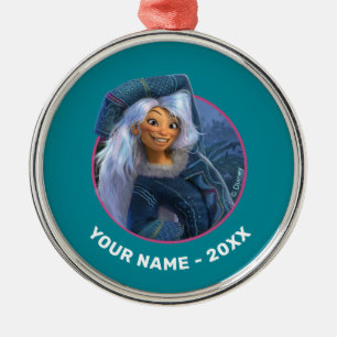 Smiling Sisu Metal Ornament