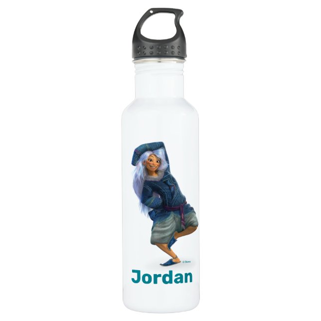 Smiling Sisu Stainless Steel Water Bottle (Front)