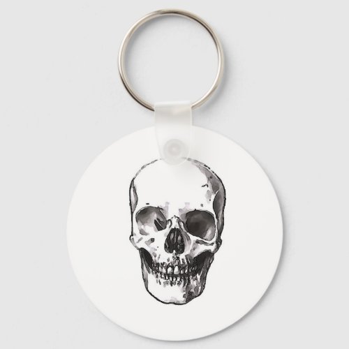 Smiling Skull Keychain