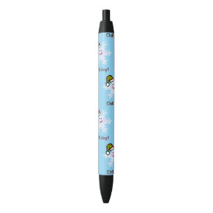Smiling Snowflake Holiday Cheer Pen