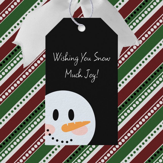 Smiling Snowman  Gift Tags (Creator Uploaded)
