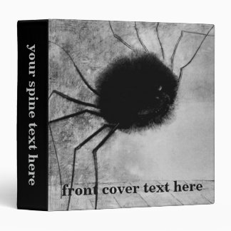 Smiling Spider by Odilon Redon, Vintage Halloween 3 Ring Binder