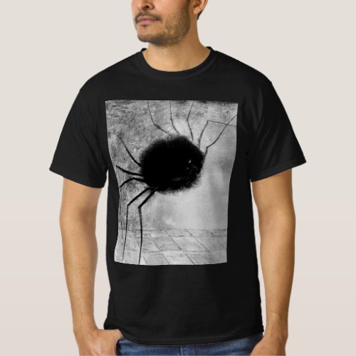 Smiling Spider by Odilon Redon Vintage Halloween T_Shirt