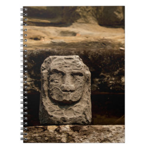 Smiling Stone Totem Cambodia Notebook