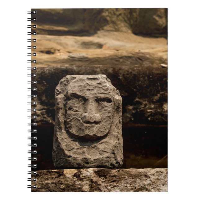 Smiling Stone Totem Cambodia Notebook (Front)