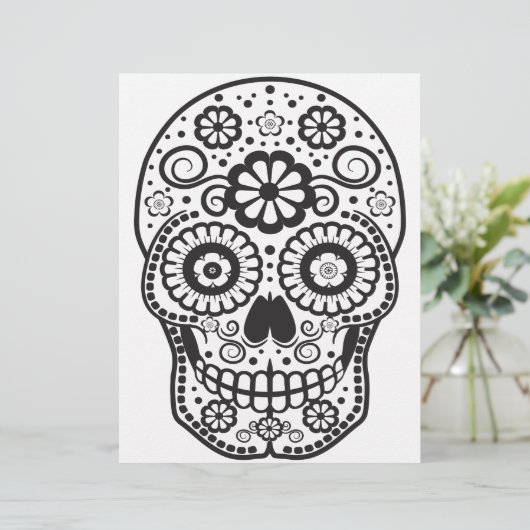 Smiling Sugar Skull (Standing Front)