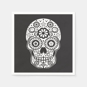 Smiling Sugar Skull Napkins