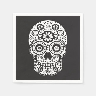 Smiling Sugar Skull Napkins