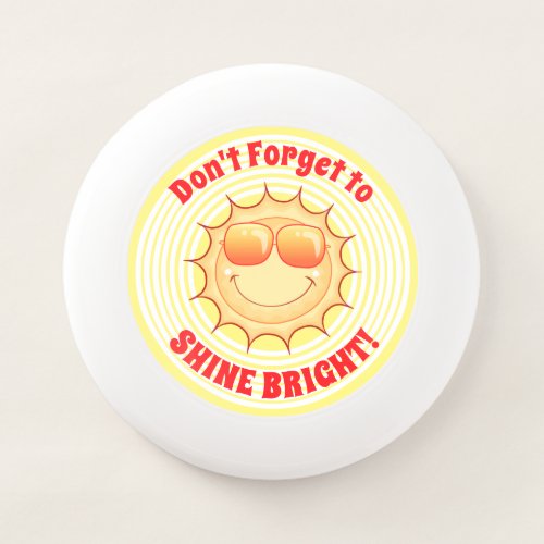 Smiling Sun Beach Frisbee
