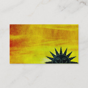 Smiling Sun Business Card