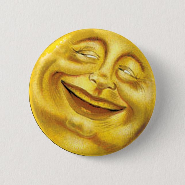 Smiling Sun Button (Front)