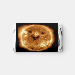 Smiling Sun From NASA Solar Observatory Hershey's Miniatures