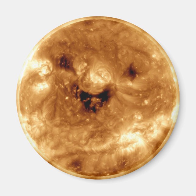 Smiling Sun From NASA Solar Observatory Magnet (Front)