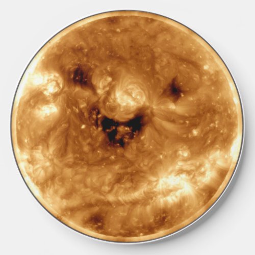 Smiling Sun From NASA Solar Observatory Wireless Charger