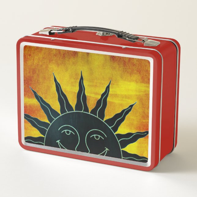 Smiling Sun Lunch Box (Back)