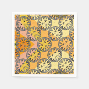 Smiling Sun Napkins