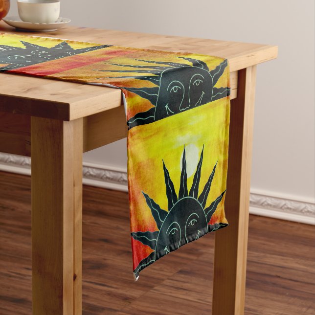 Smiling Sun Table Runner (In Situ)