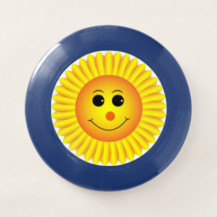 Smiling Sunflower Wham-O Frisbee