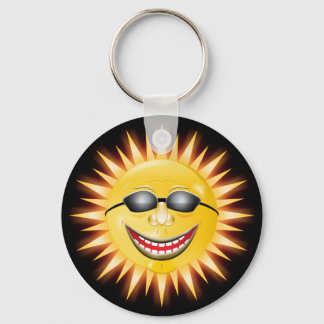 Smiling Sunshine Keychain