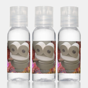 Smiling Toilet Face Hand Sanitizer