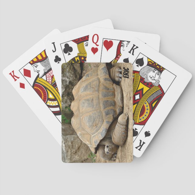Smiling Tortoise  Poker Cards (Back)