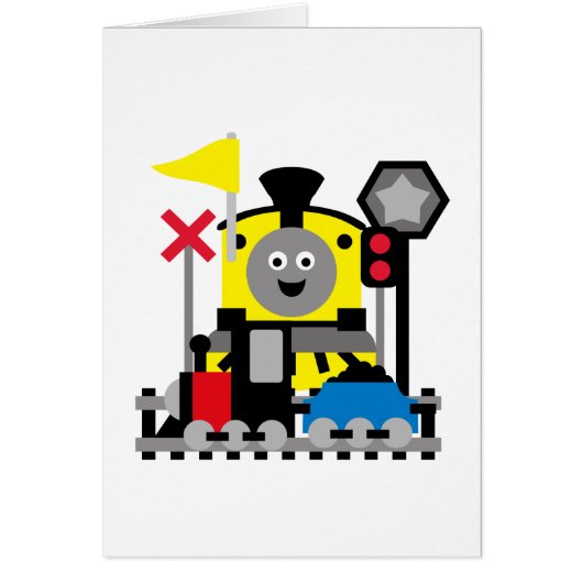 Smiling Train Cards (Front)
