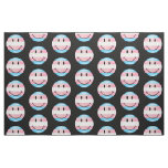 Smiling Transgender Flag Fabric