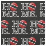 Smiling Trinidadian Flag House Warmer Fabric